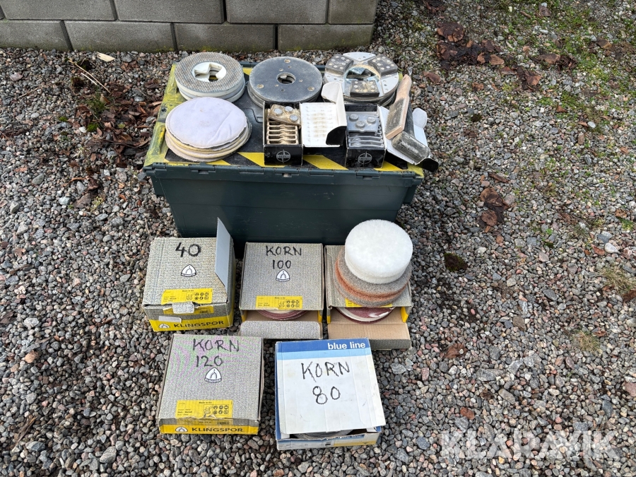 Startpaket för slipning av trä HTC 420 VS EZwood