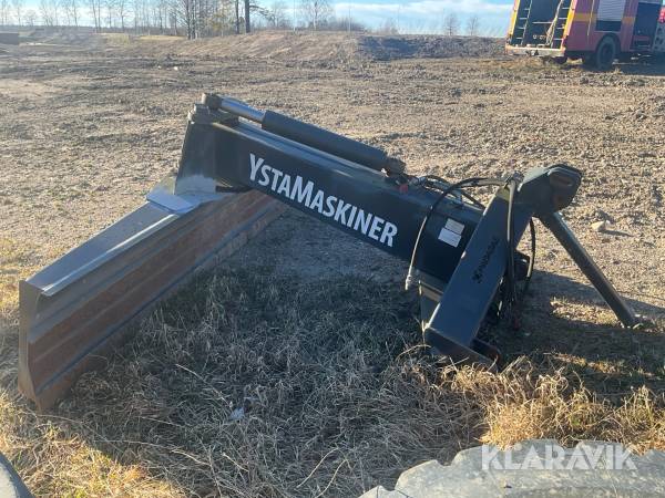 Schaktblad/vägsladd Ystamaskiner SB-25