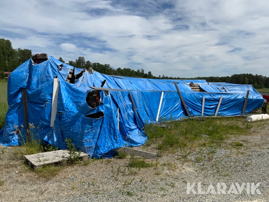 Båghall ridhus 30x15x100meter i limträ