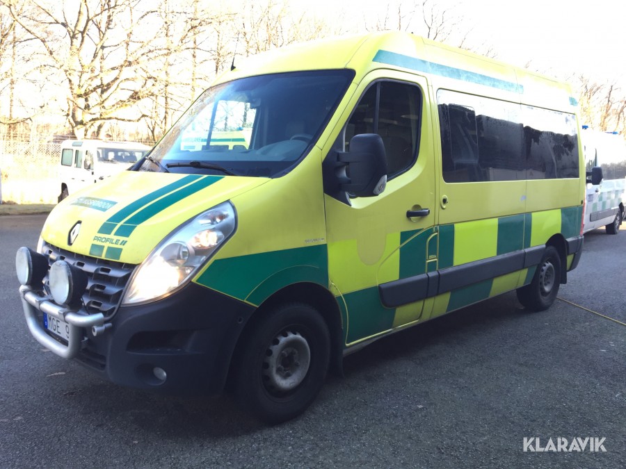 Renault Master 2.3 dCi (tidigare ambulans)
