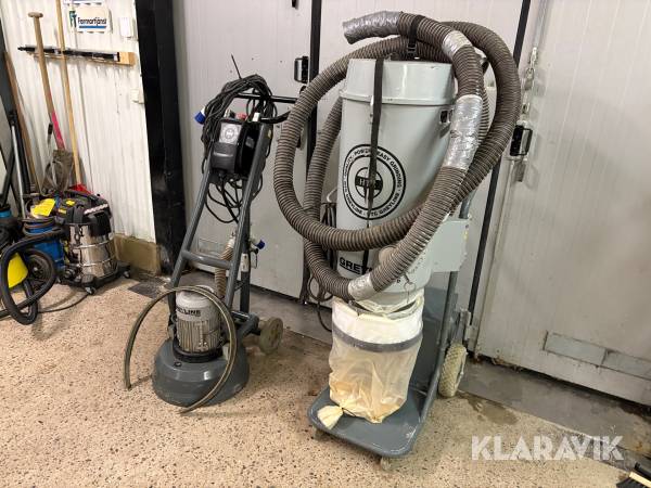 Betongslip HTC GL 450 V.2 med Stoftavskiljare