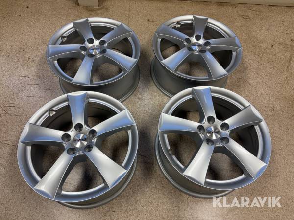 Aluminiumfälgar Dezent TX 7,5x17 5/108  ET55  CB63,4 4st