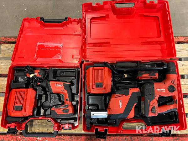 Borrhammare 1 st, Skruvdragare 1 st, Skruvautomat 1 st Hilti TE 4-A22 / SD 5000-A22/ SD-M 2