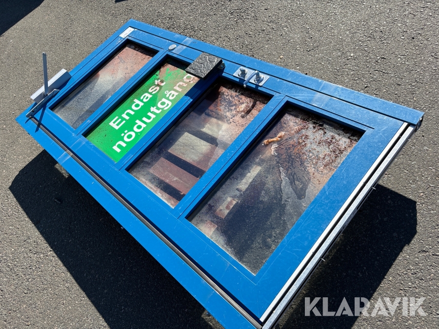 Lättmetall Entrédörr