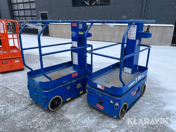Pelarlift UpRight TM12 2st