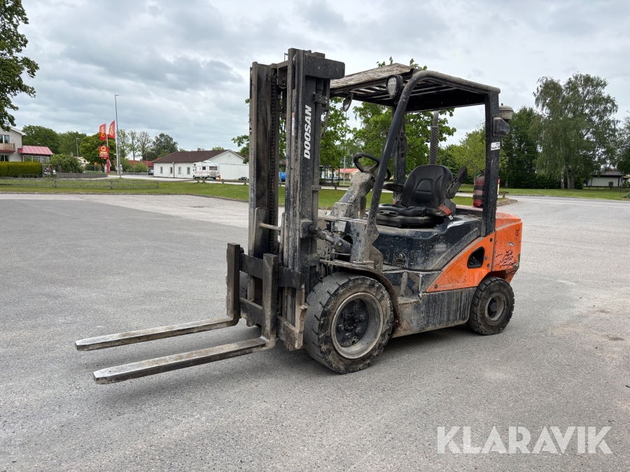 Gaffeltruck Doosan D35C-7 3500kg
