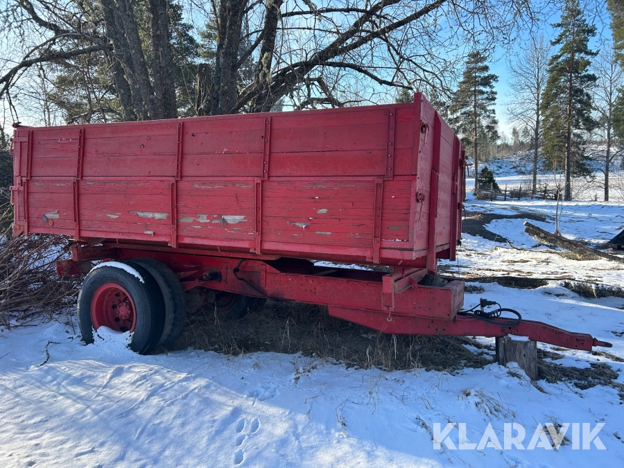 Spannmålsvagn med tipp