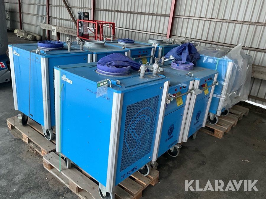 Hetvattenfläkt El-Björn TF50HWI 10st