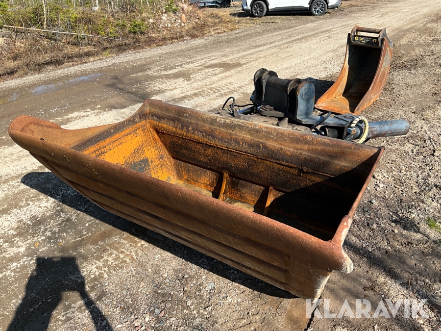 Hydraulisk släntskopa Serameko