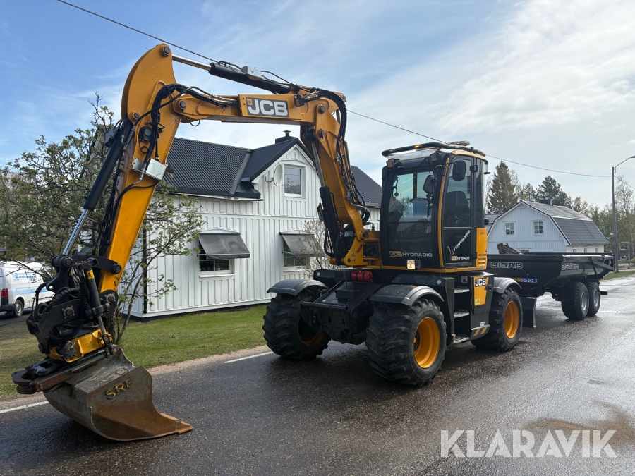 Grävmaskin JCB Hydradig 110w