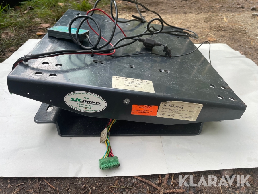 Automatisk stolsnivellering i sidled Sit Right AB S/S Tilt