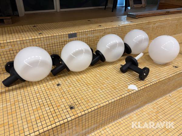 Väggarmaturer Elenco IP 23 5 st