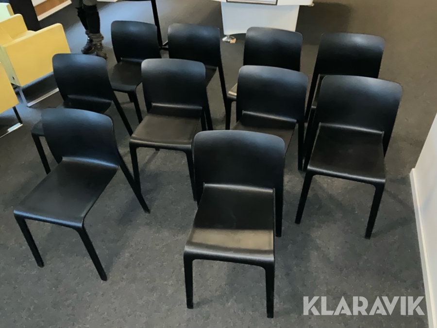 Stolar Magis First 10st svarta