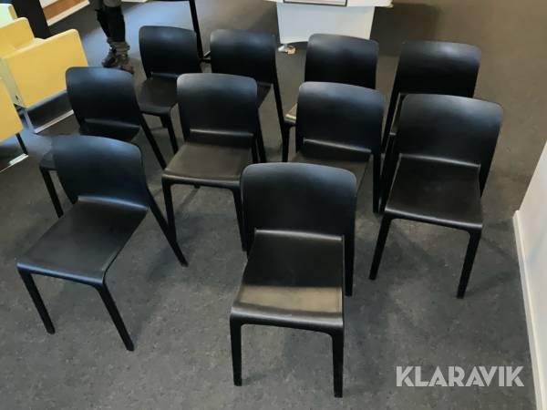 Stolar Magis First 10st svarta