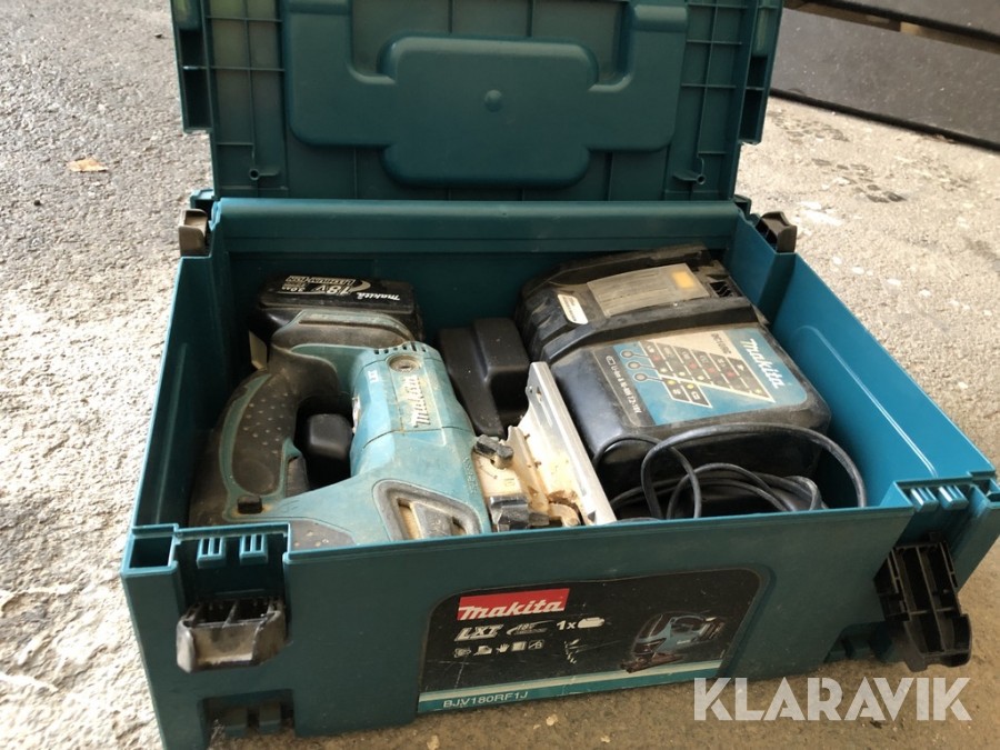 Sticksåg Makita BJV180RF batteri 18V med laddare