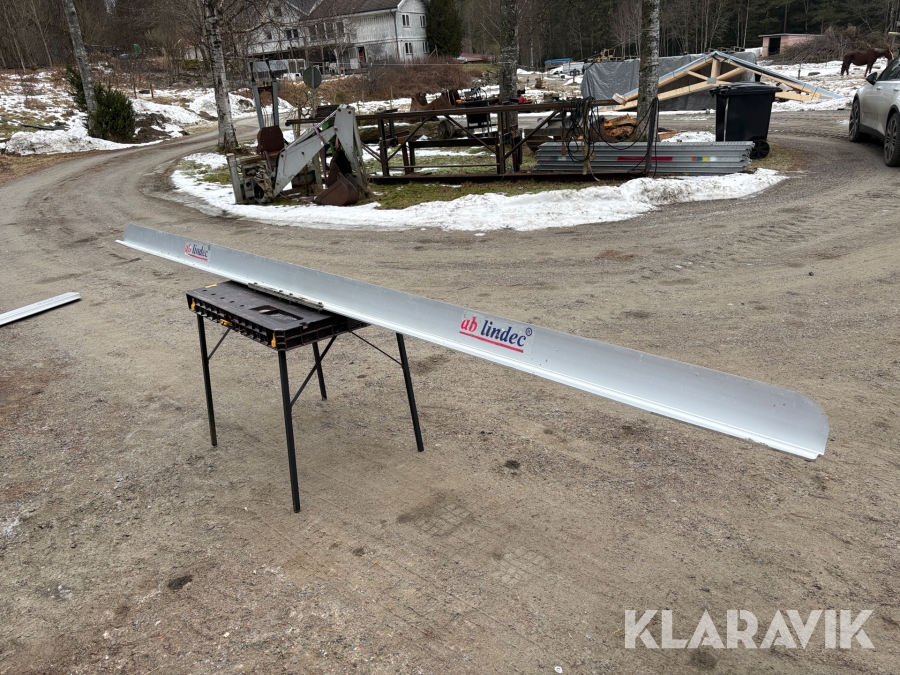 Balk / hyvel till flytande avdragare Ab Lindec