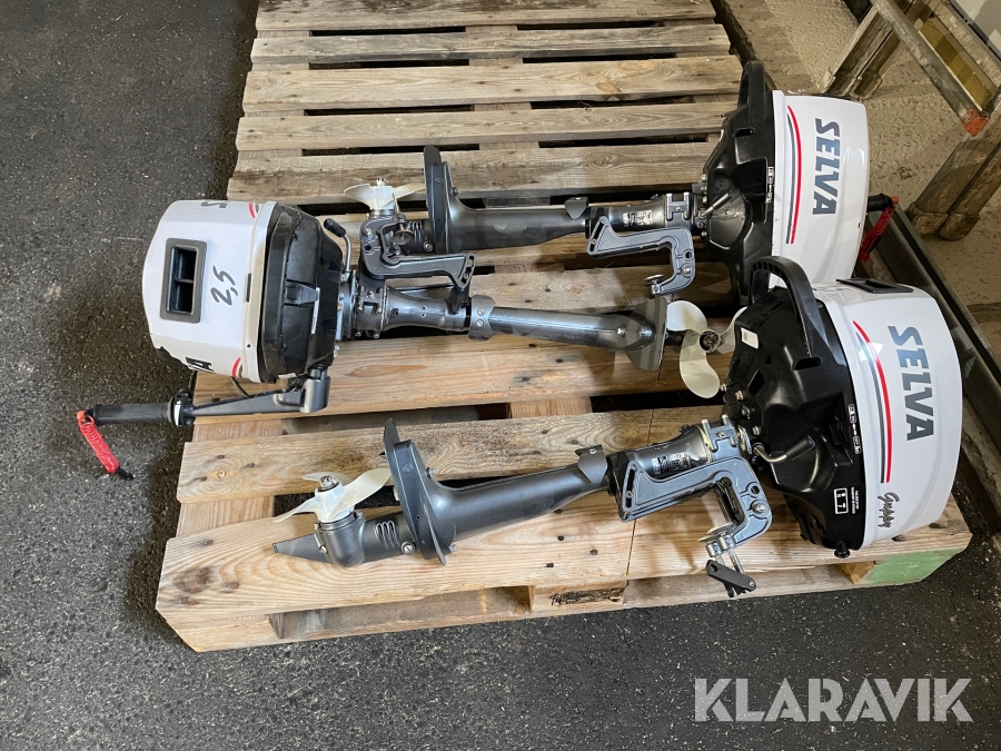 Båtmotorer Selva Guppy 2,5 hk