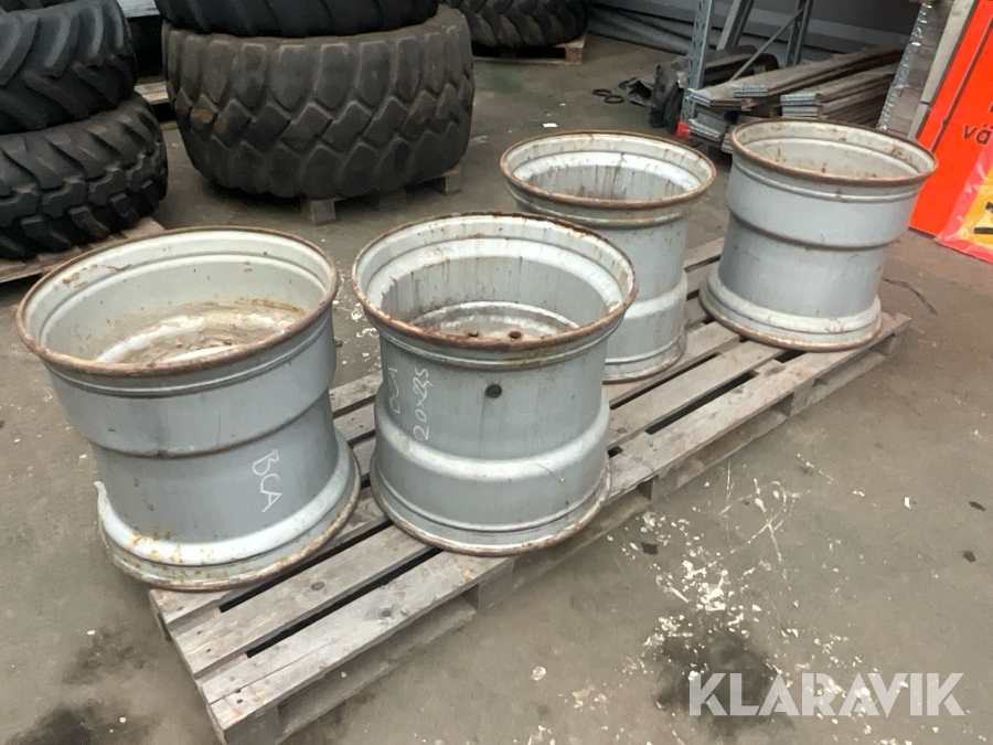 Fälgar 4 st 20x22,5