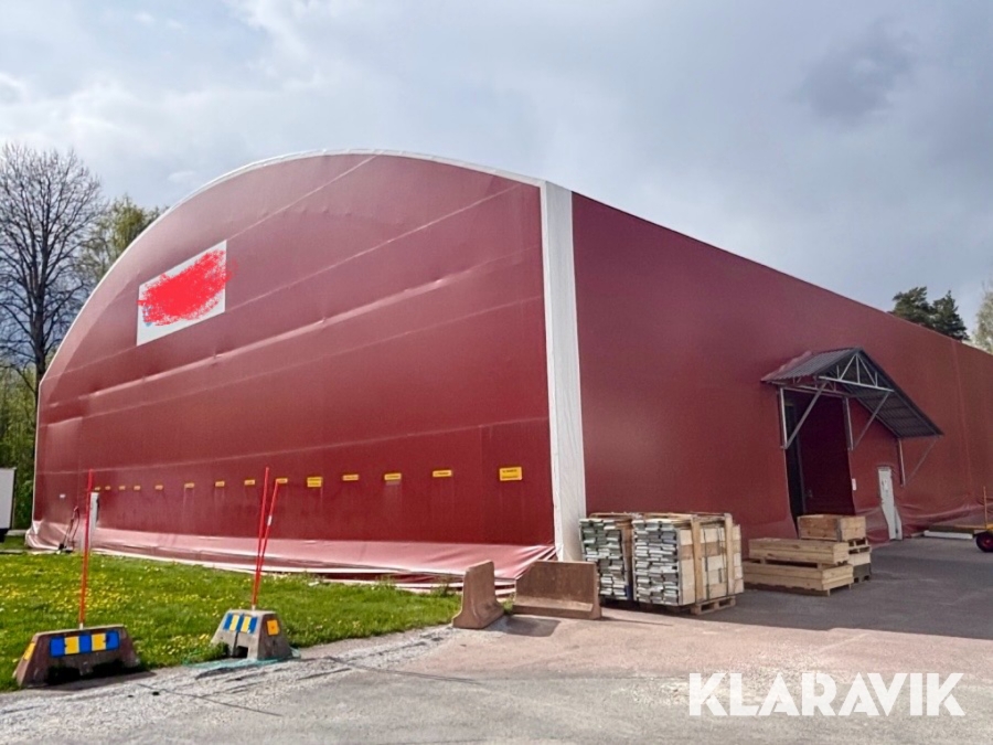 Maskinhall/industritält 1440 m2