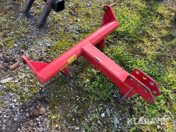 3-punktsfäste till sopvals