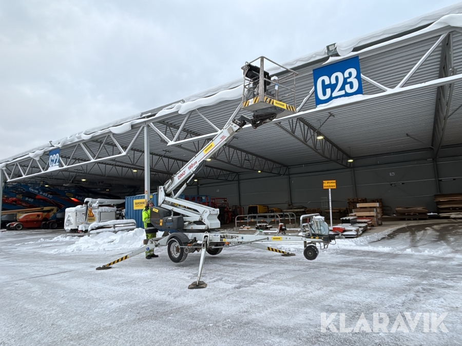 Släpvagnslift Dino 160 XTB