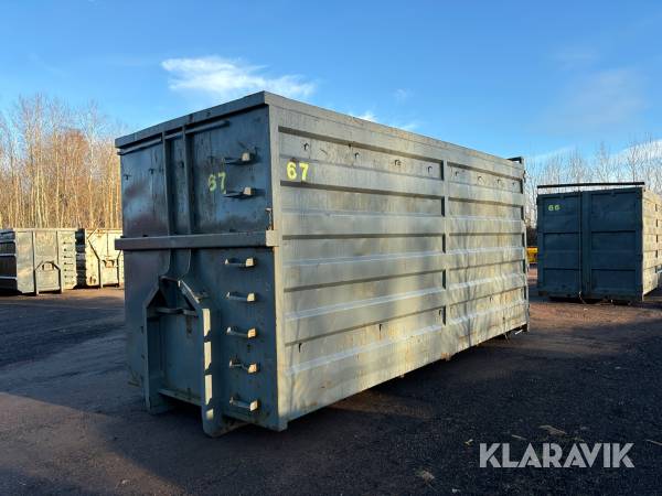 Lastväxlarflak Container 40 m3 3st