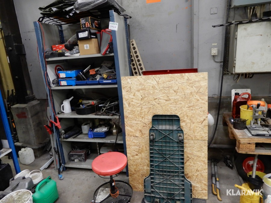 Plåthyllor Fordonsverktyg o tillbehör