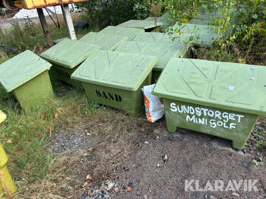 Sandbinge / Sandlåda 20 st