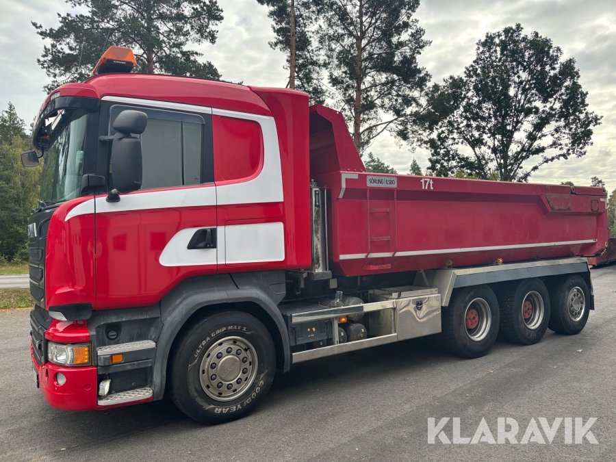 Lastbil Scania R580 8X4