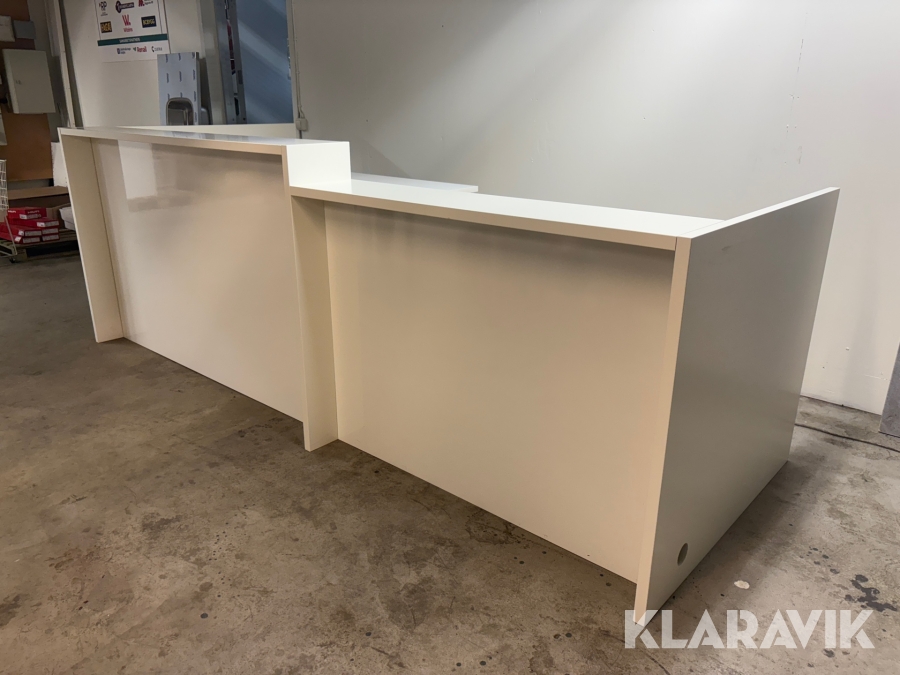 Receptionsdisk med höj & sänkbart skrivbord