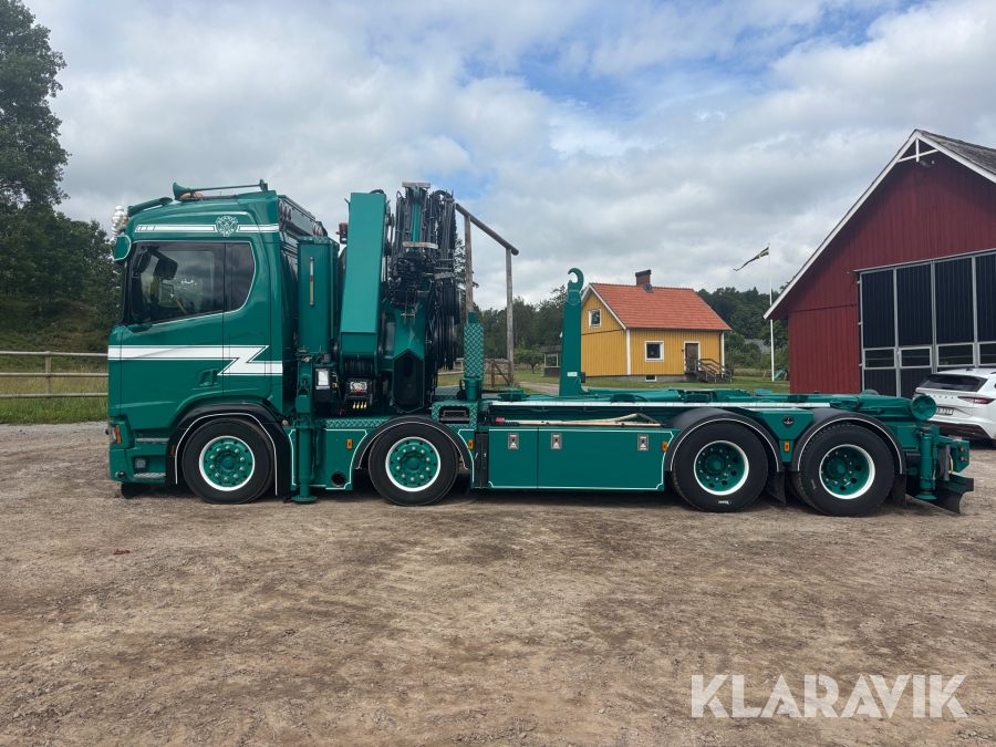 Kranbil Scania R650 8x4