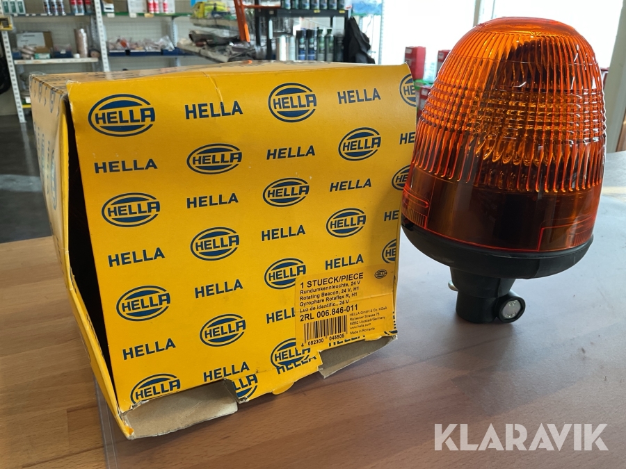 Roterande varningsljus Hella 14620 Typ A 24V H1 6 st