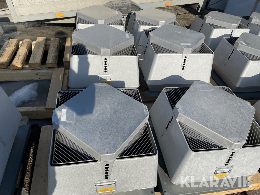 Frånluftsfläktar 6 st