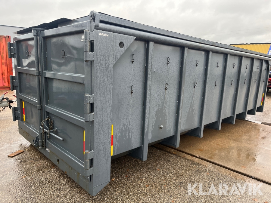 Lastväxlarflak GMM 22 m3 med tak