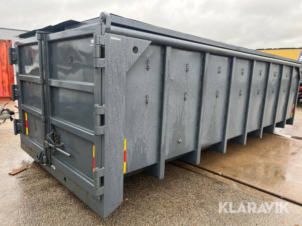 Lastväxlarflak GMM 22 m3 med tak