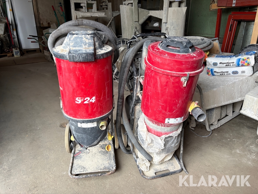 Grovdammsugare Pullman Ermator S24