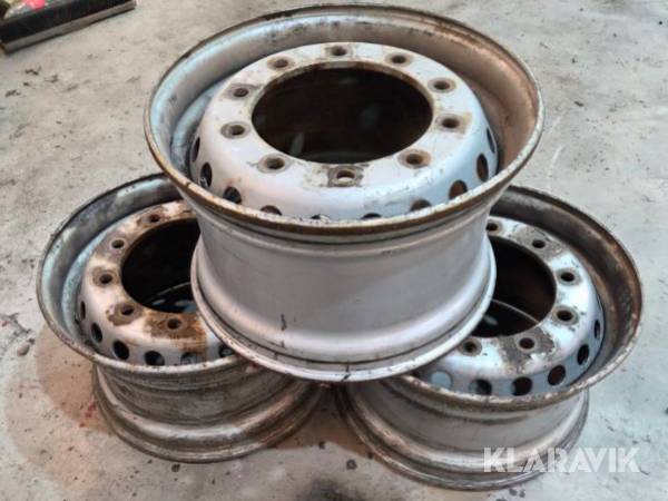 Fälgar Scania fram 3st