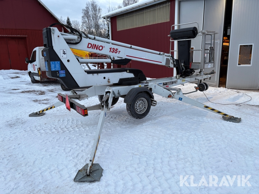 Släpvagnslift Dino 135T