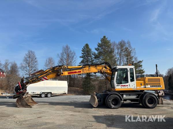 Grävmaskin Liebherr 914 Litronic