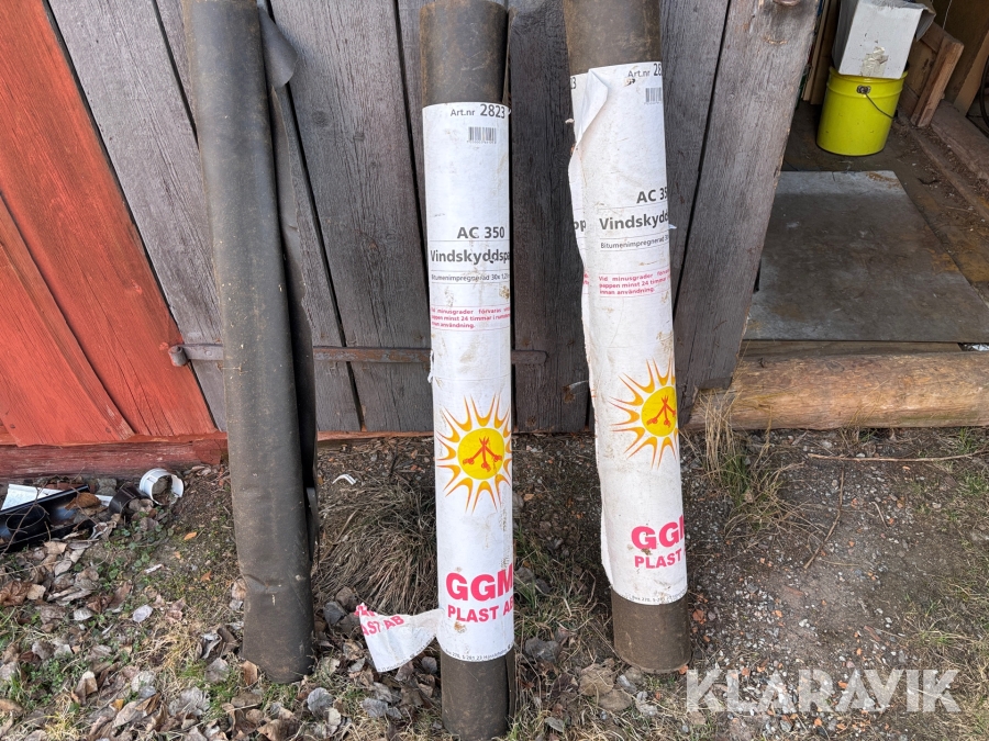 Vindskyddspapper GGM PLAST AC 350 30x1,25m