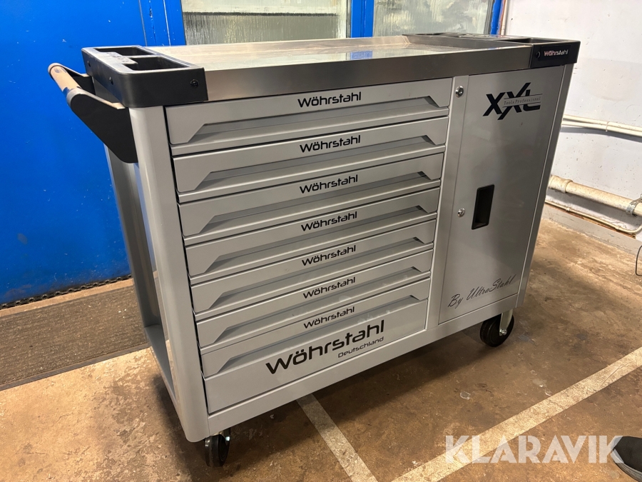 Verktygsvagn på hjul Wöhrstal
