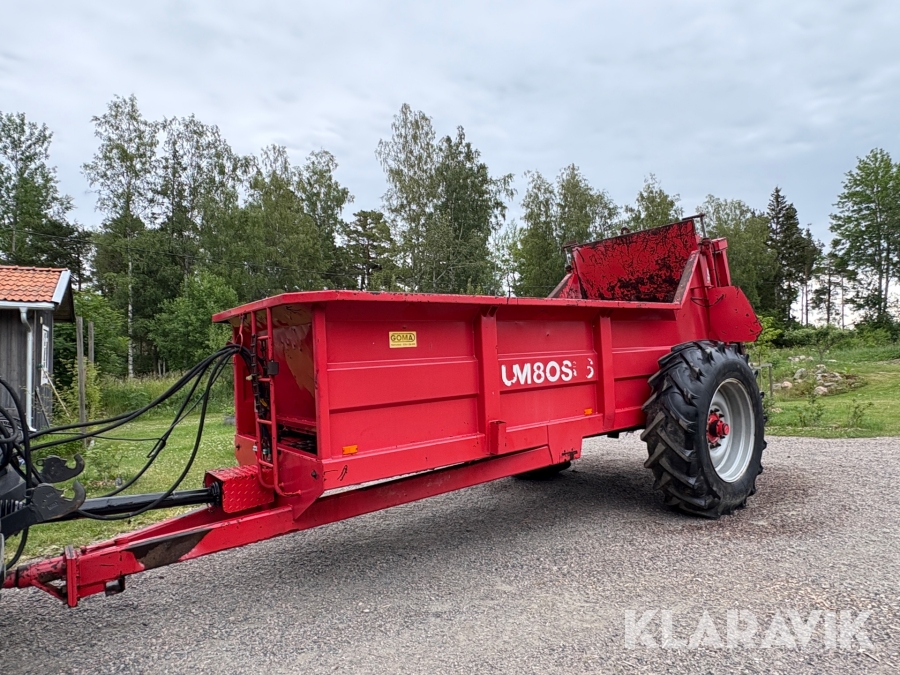 Gödselspridare Bronderslev UM 80 SLS