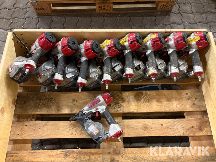 Tryckluftsdrivna Spikpistoler Max 9 st