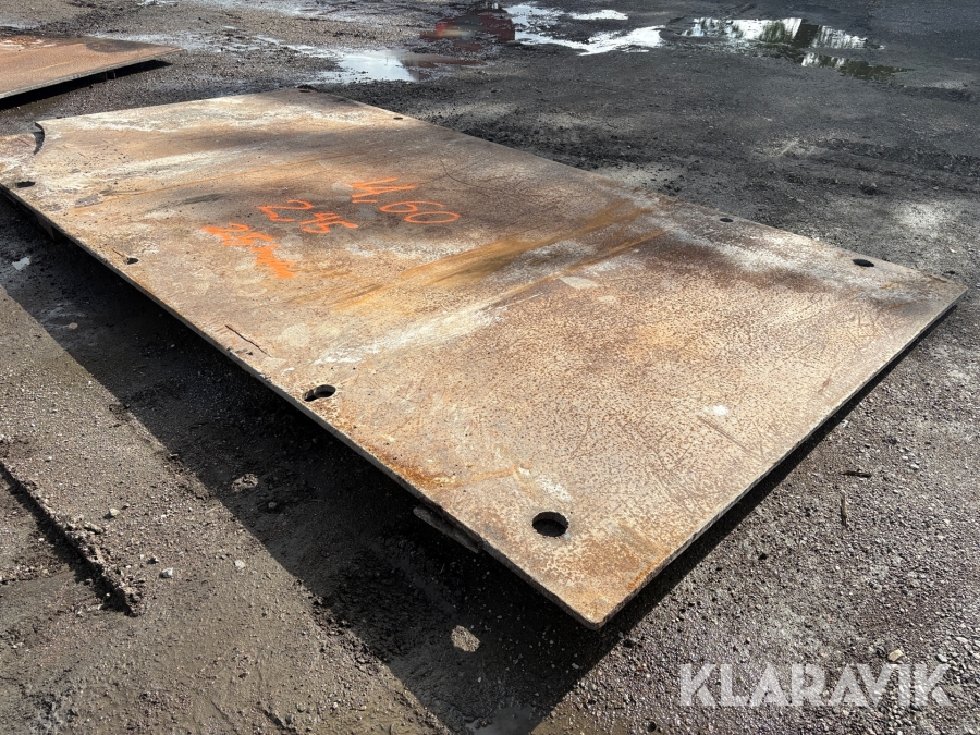 Körplåtar 2 st 4.60x2,45