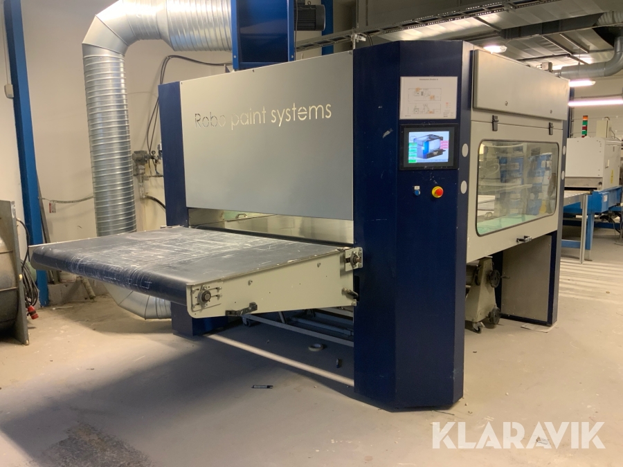 Robot lackeringsmaskin Robo paint system Compact 1300