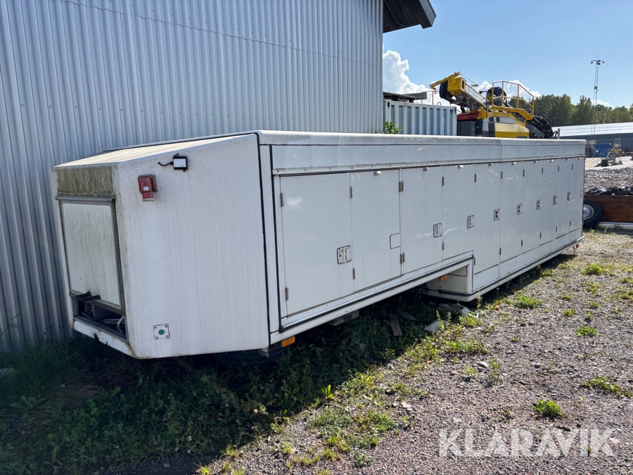 Frysskåp till semitrailer