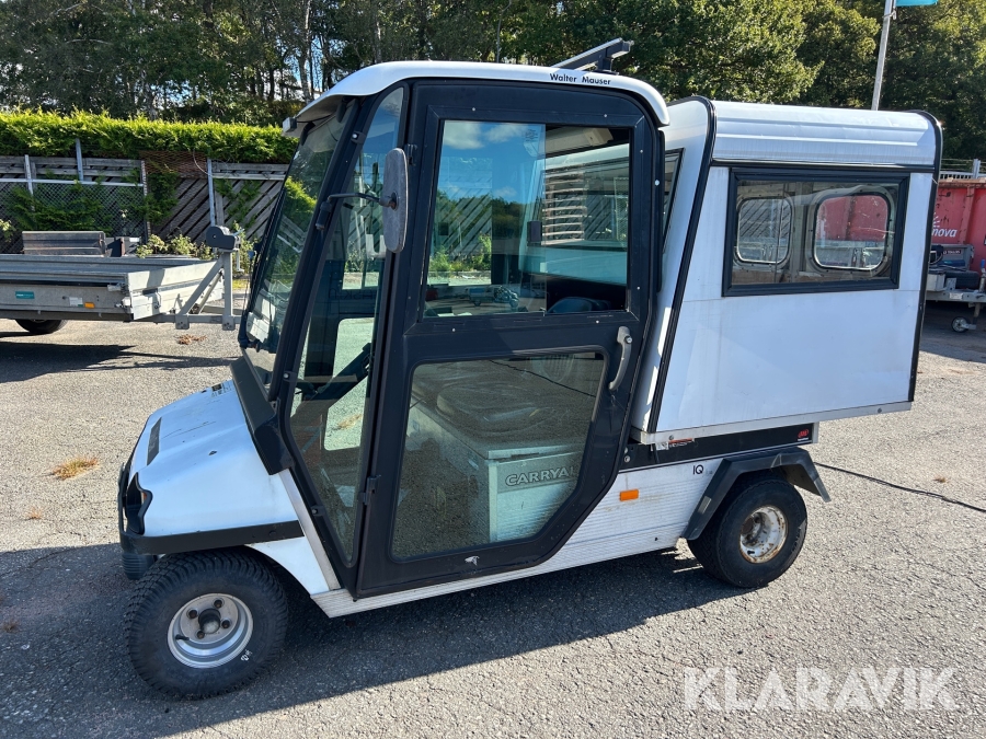 Golfbil Club Car Carryall 2 med skåp