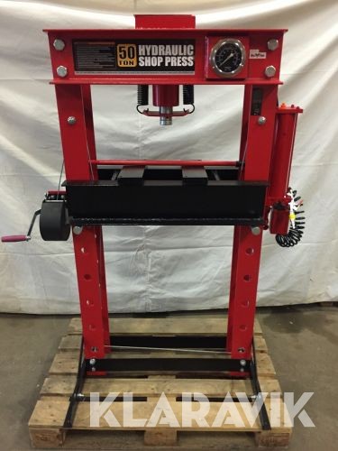 Verkstadspress 50 ton (nytt)