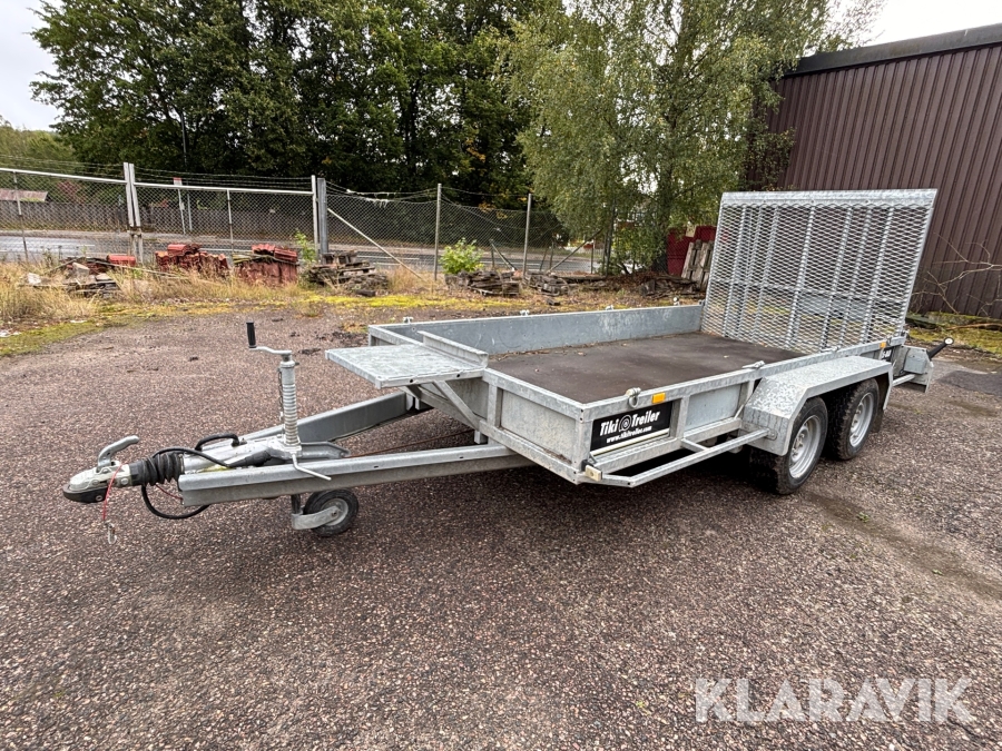 Maskinsläp Tiki TP385-DLB 3500kg