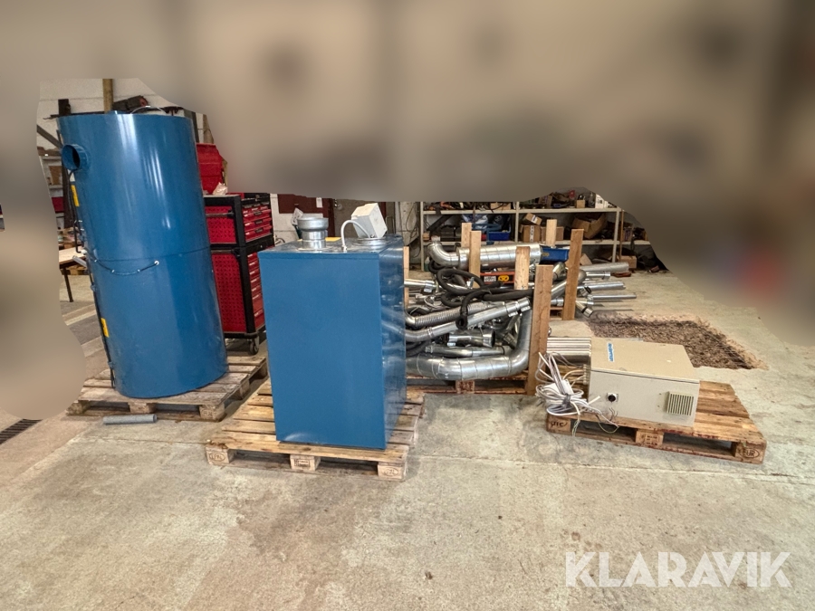 Spånsugsanläggning Nederman